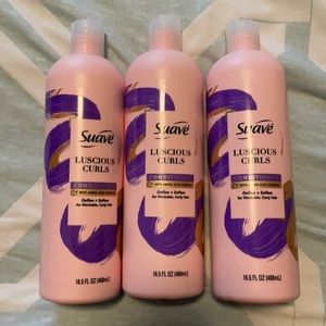 3 SUAVE LUSCIOUS CURLS CONDITIONER BUNDLE SET